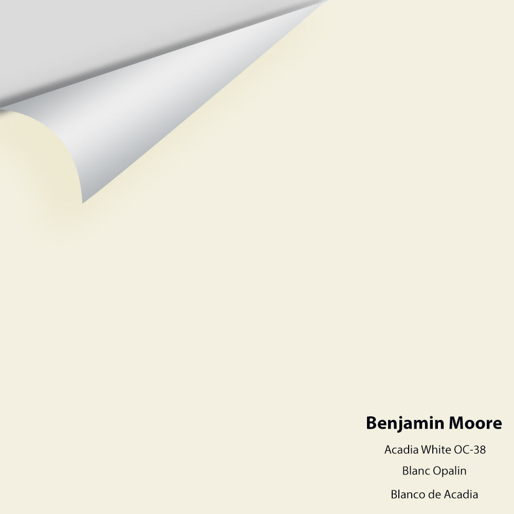 Benjamin Moore - Acadia White OC-38 Colour Sample – Centerpoint Paint ...