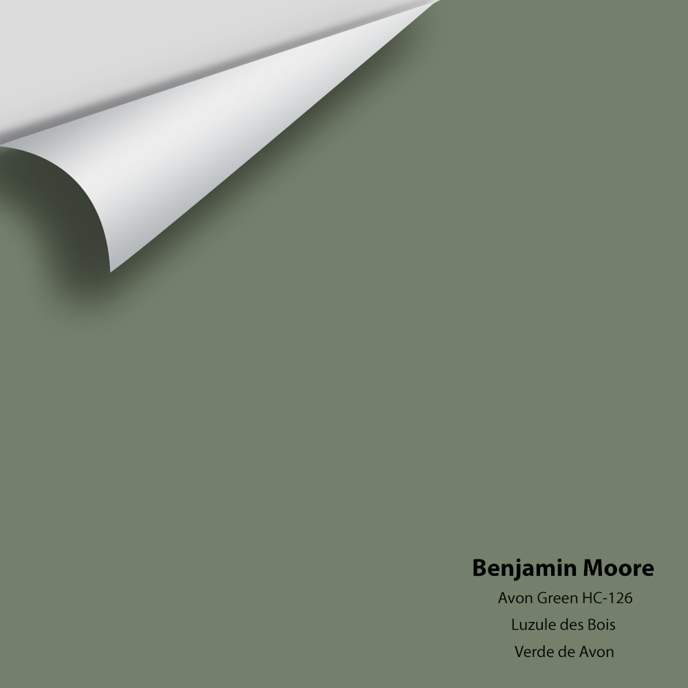 Benjamin Moore - Avon Green HC-126 Colour Sample