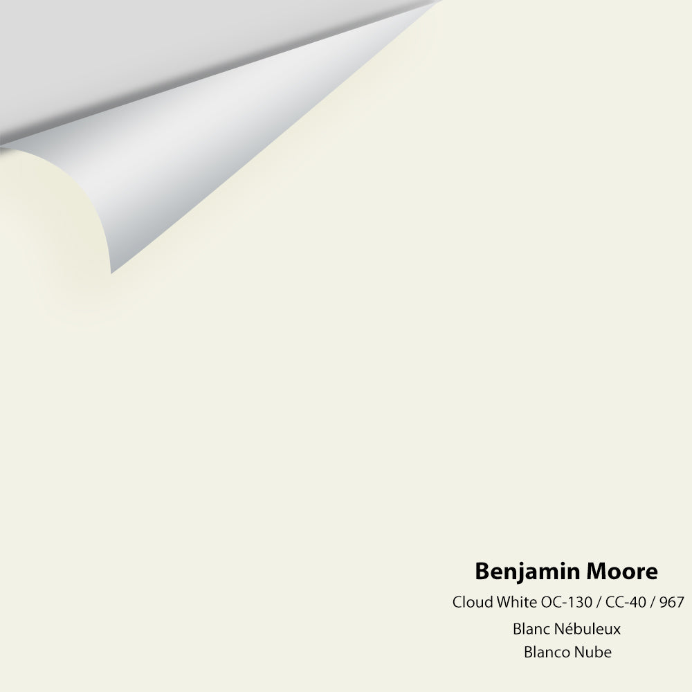 Benjamin Moore - Cloud White OC-130 / CC-40 / 967 Colour Sample