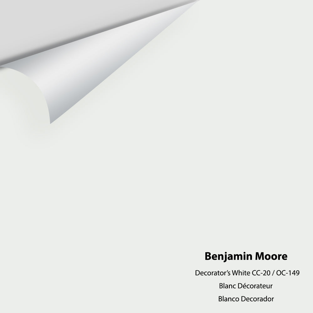 Benjamin Moore - Decorator's White CC-20 / OC-149 Colour Sample
