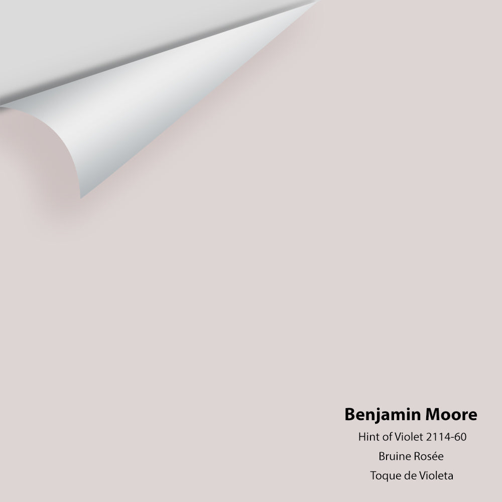 Benjamin Moore - Hint of Violet 2114-60 Colour Sample