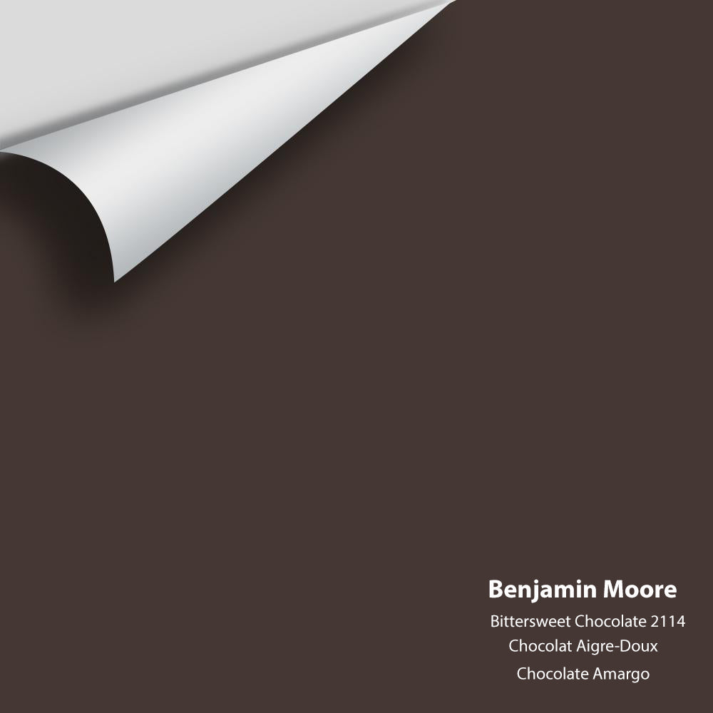 Benjamin Moore - Bittersweet Chocolate 2114-10 Colour Sample Colour Sample