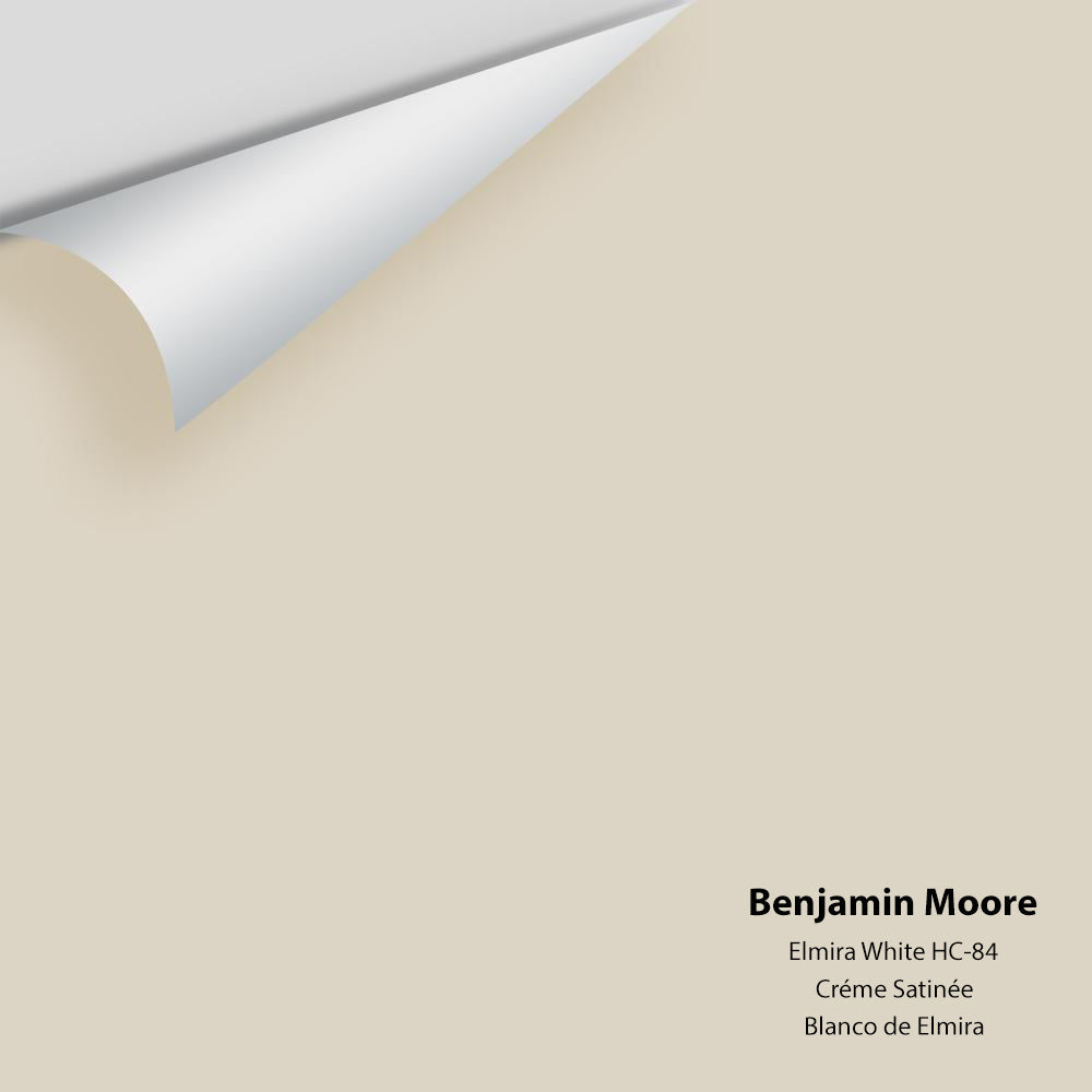 Benjamin Moore - Elmira White HC-84 Colour Sample