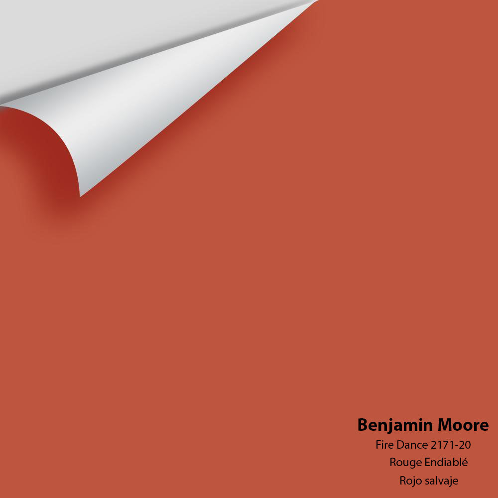 Benjamin Moore - Fire Dance 2171-20 Colour Sample