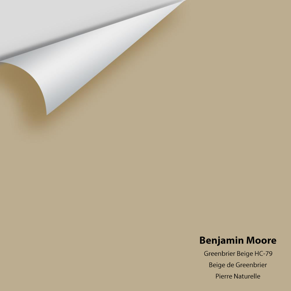 Benjamin Moore - Greenbrier Beige HC-79 Colour Sample