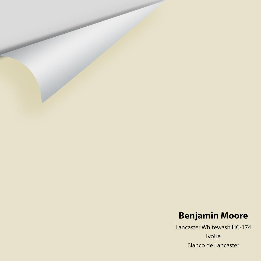 Benjamin Moore - Lancaster Whitewash HC-174 Colour Sample