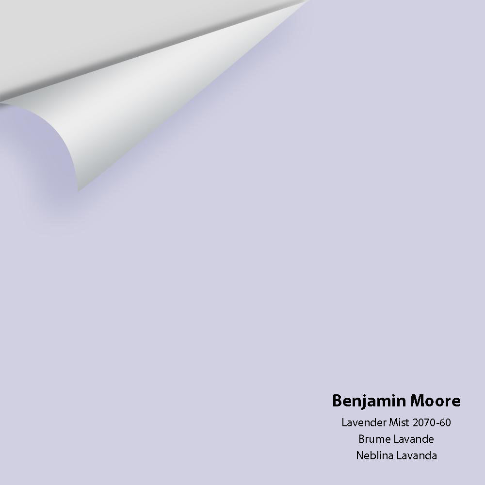 Benjamin Moore - Lavender Mist 2070-60 Colour Sample