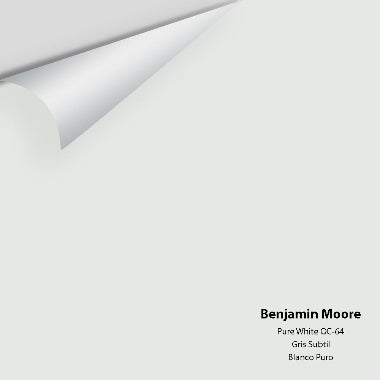 Benjamin Moore - Pure White OC-64 Colour Sample