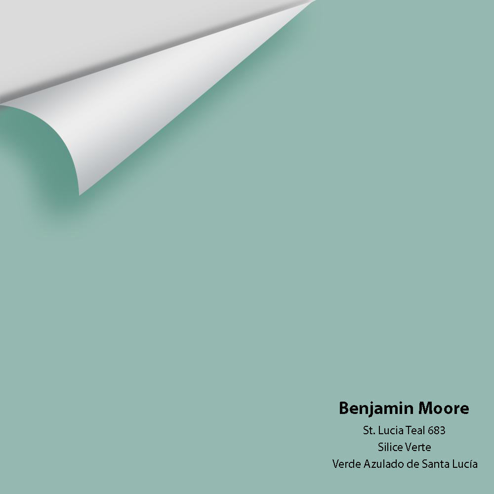 Big Paint Chip - St. Lucia Teal 683