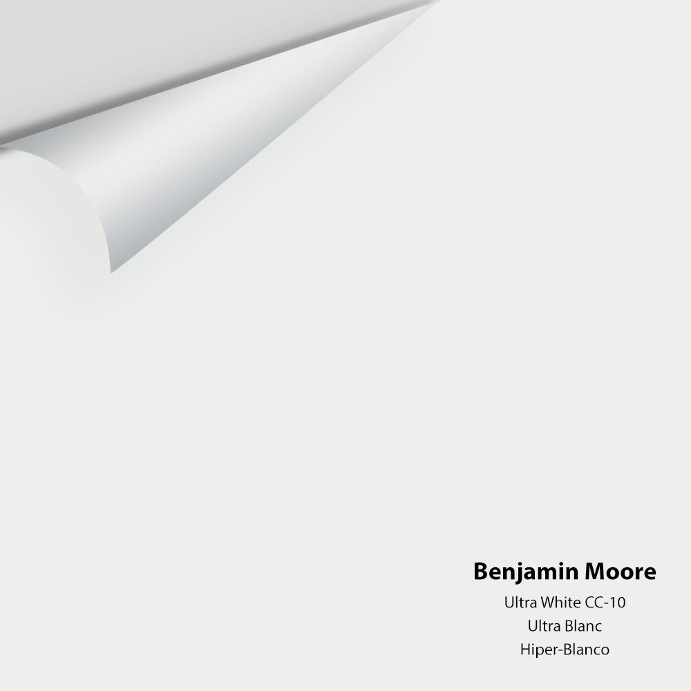 Benjamin Moore - Ultra White CC-10 Colour Sample