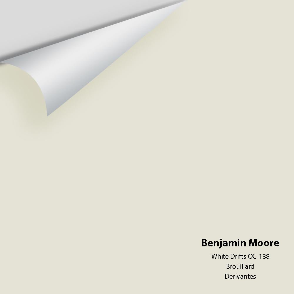 Benjamin Moore - White Drifts OC-138 Colour Sample