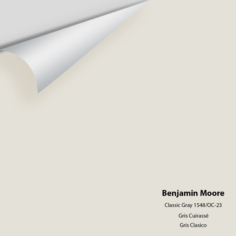 Benjamin Moore - Classic Gray 1548 / OC-23 Colour Sample