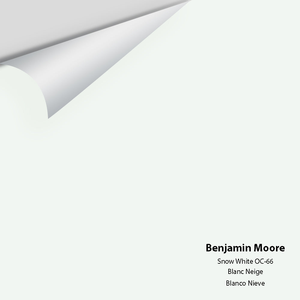 Benjamin Moore - Snow White 2122-70 / OC-66 Colour Sample