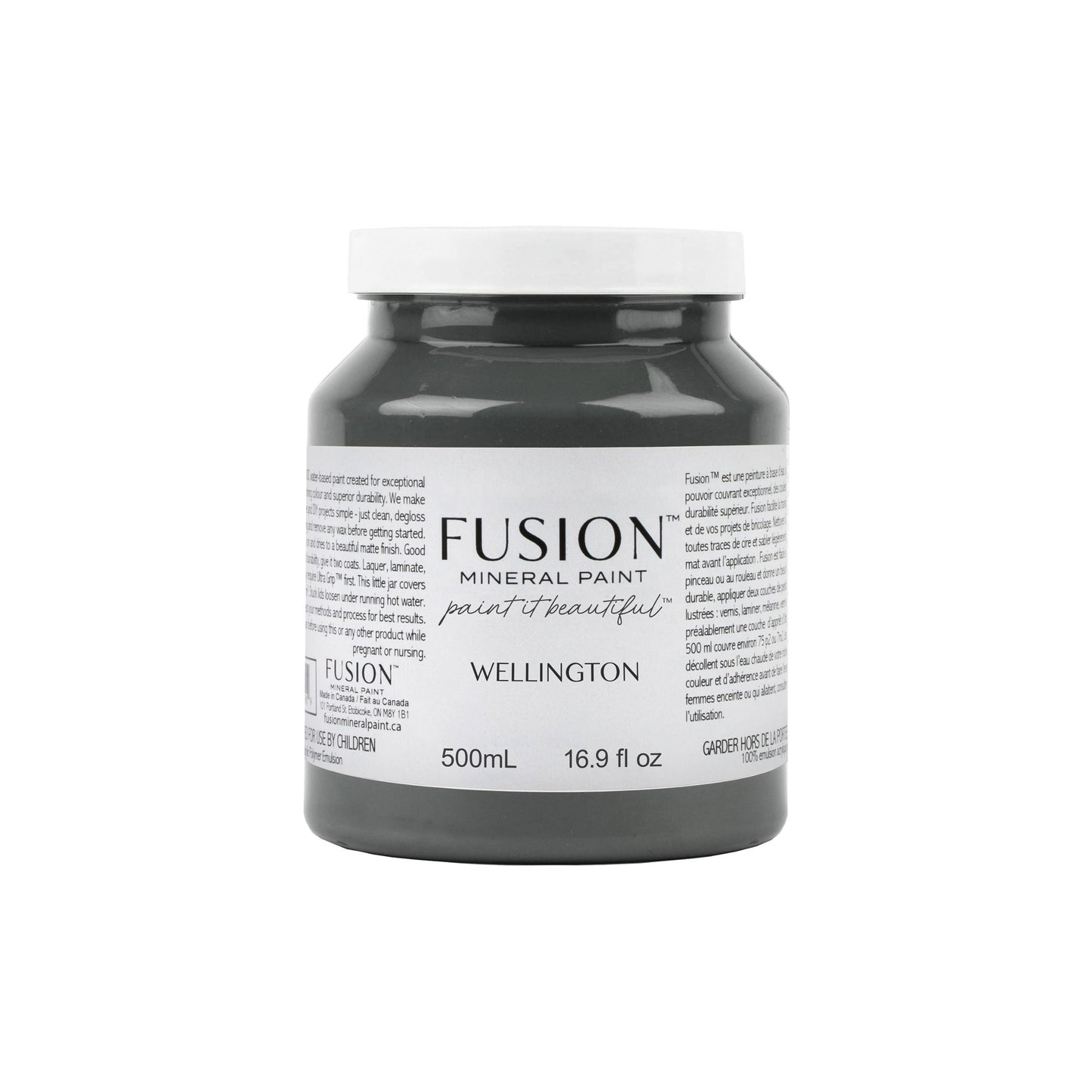 fusion mineral paint in wellington color
