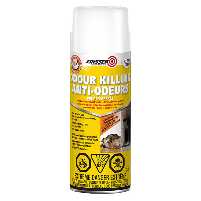Zinsser Odour Killing Spray Primer - Interior Use - 340 g