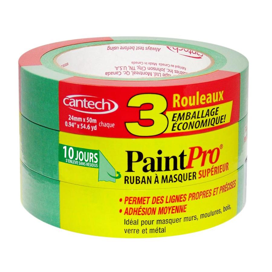 PAINTPRO® PREMIUM 10-DAY 48mm MASKING TAPE- 3 Pack