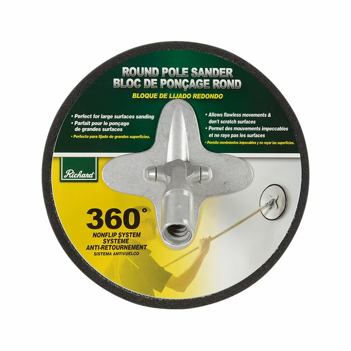 9 IN ROUND SANDER