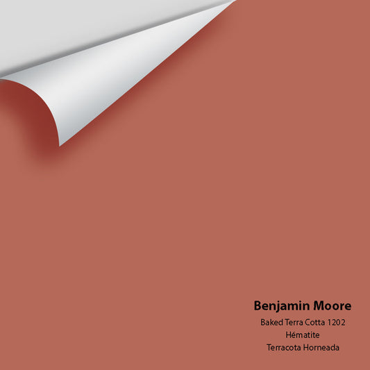 Benjamin Moore - Baked Terra Cotta 1202 Colour Sample