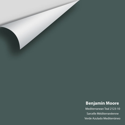 Big Paint Chip - Mediterranean Teal 2123-10