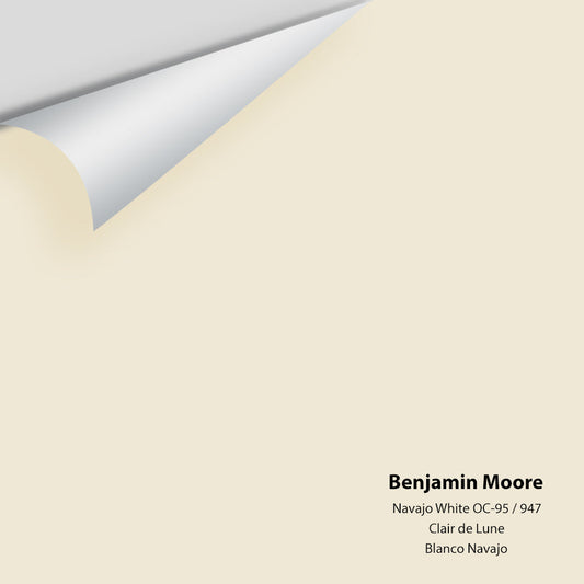 Benjamin Moore - Navajo White 947 / OC-95 Colour Sample
