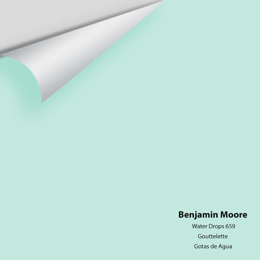 Benjamin Moore - Water Drops 659 Colour Sample