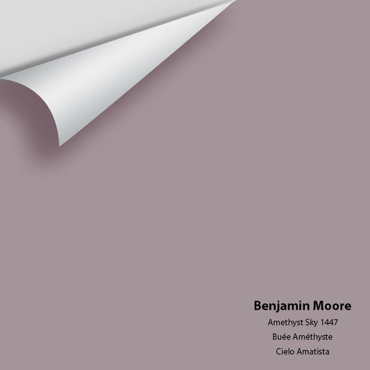Benjamin Moore - Amethyst Sky 1447 Colour Sample