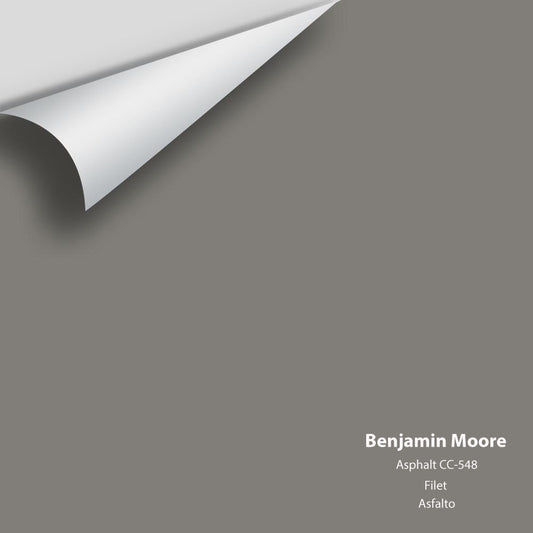 Benjamin Moore - Asphalt CC-548 Colour Sample