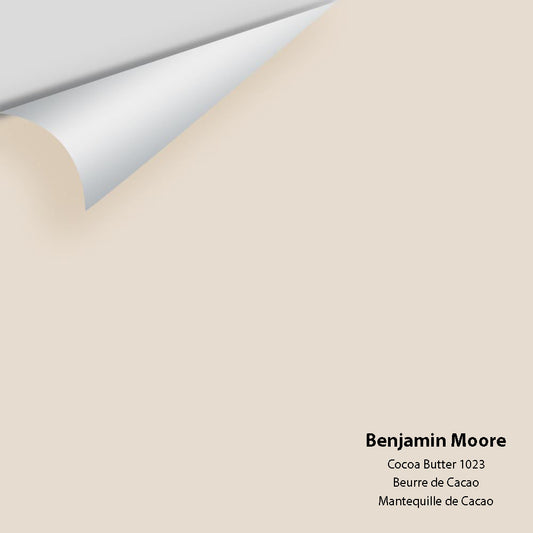 Benjamin Moore - Cocoa Butter 1023 Colour Sample