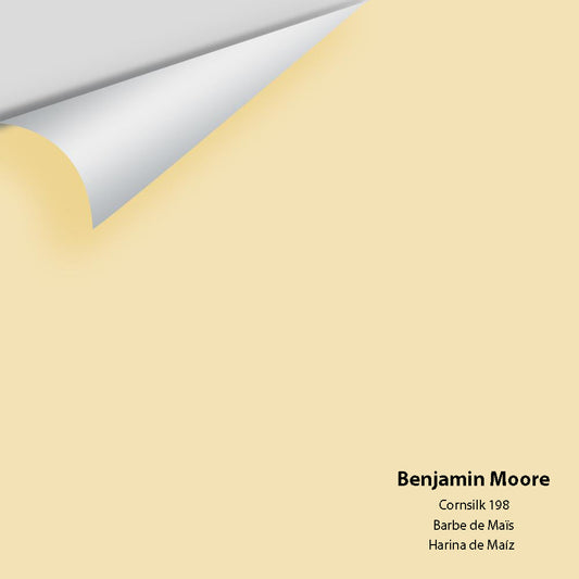 Benjamin Moore - Cornsilk 198 Colour Sample