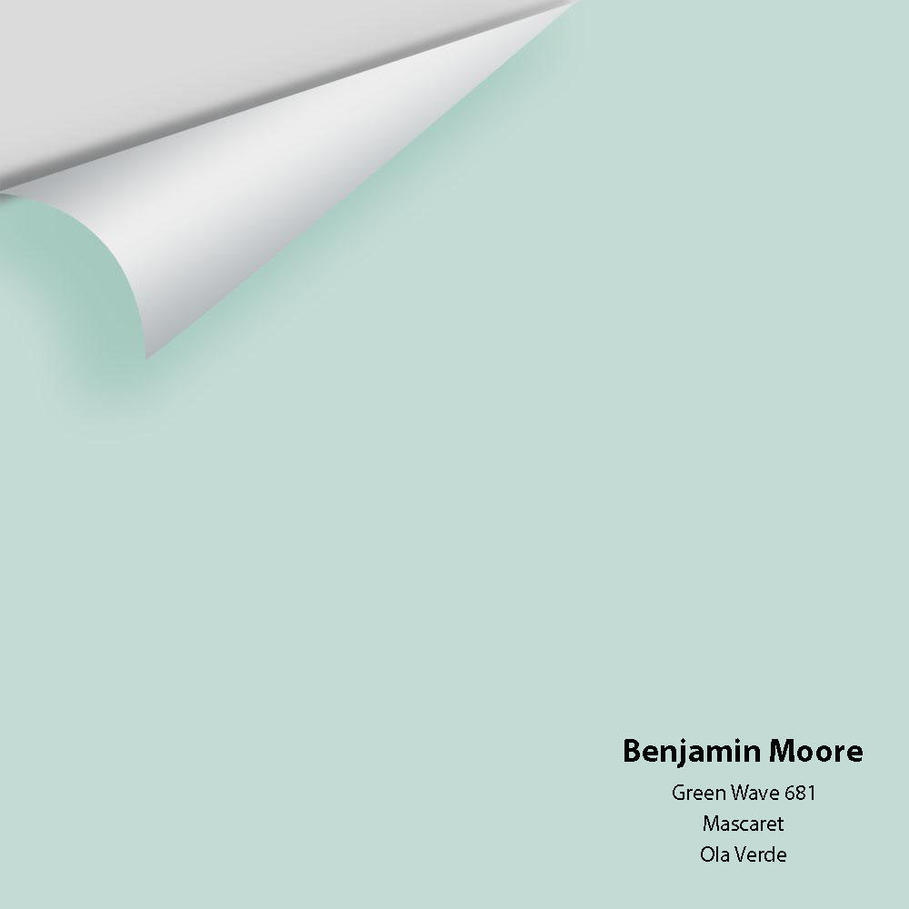 Big Paint Chip - Green Wave 681