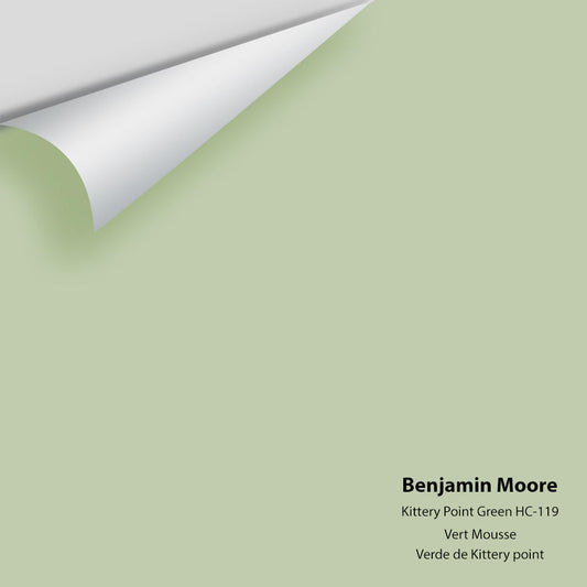 Benjamin Moore - Kittery Point Green HC-119 Colour Sample