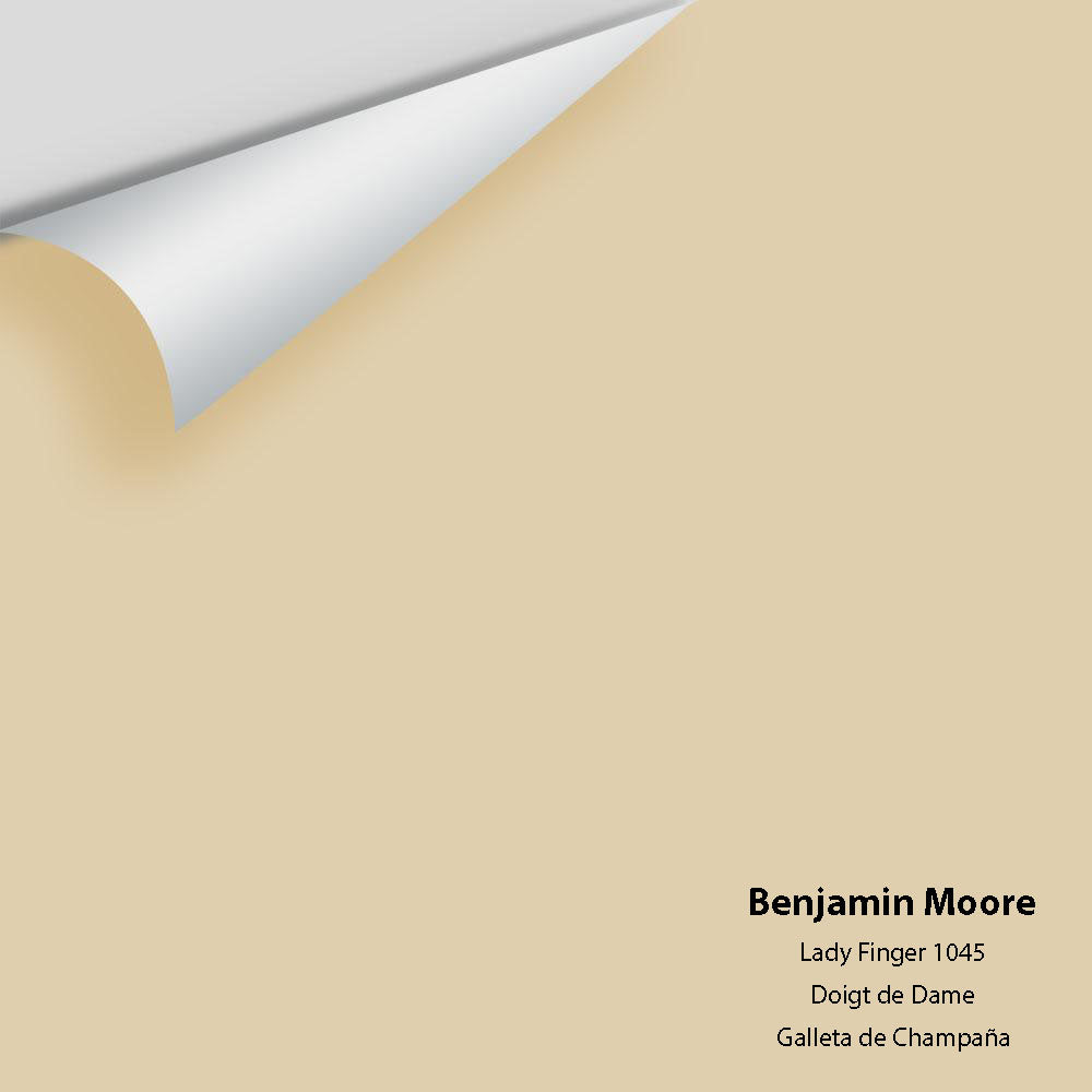 Benjamin Moore - Lady Finger 1045 Colour Sample
