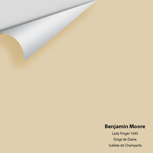 Benjamin Moore - Lady Finger 1045 Colour Sample