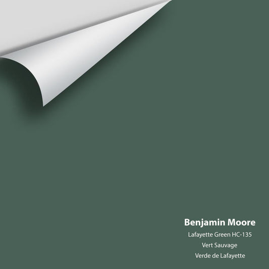 Benjamin Moore - Lafayette Green HC-135 Colour Sample