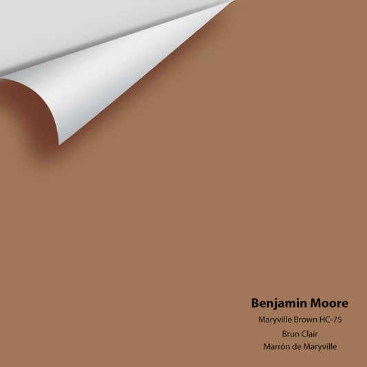 Big Paint Chip - Maryville Brown HC-75 Colour Sample