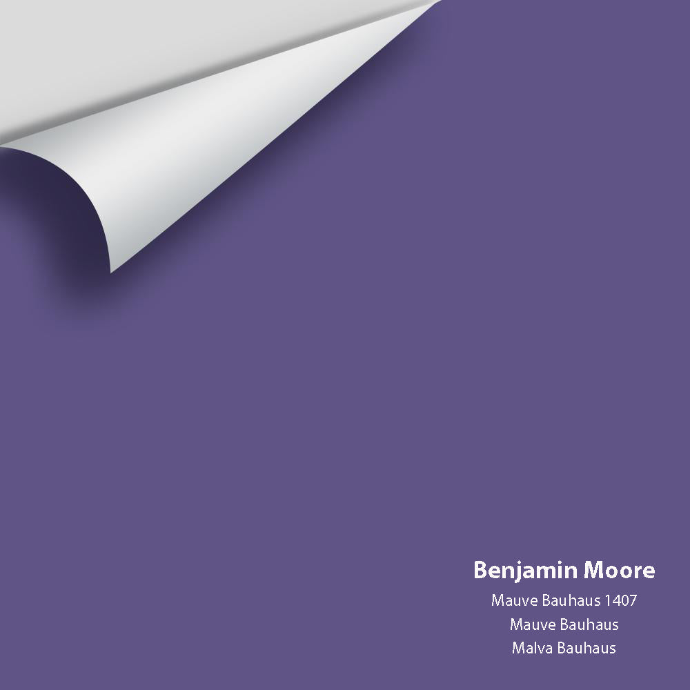 Benjamin Moore - Mauve Bauhaus 1407 Colour Sample