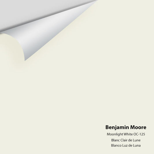 Benjamin Moore - Moonlight White 2143-60 / OC-125 Colour Sample
