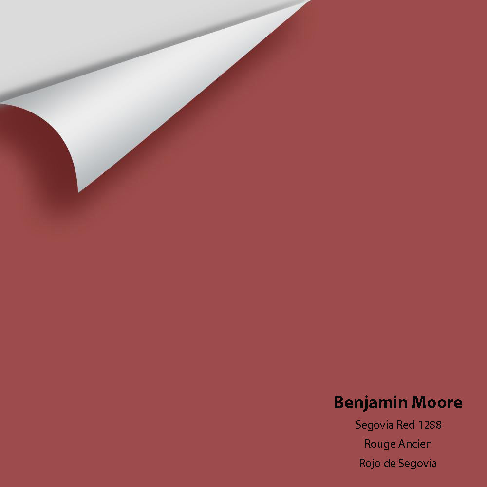 Big Paint Chip - Segovia Red 1288