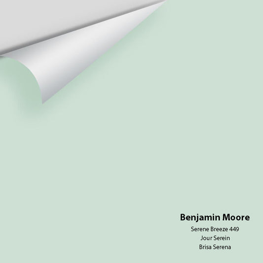 Benjamin Moore - Serene Breeze 449 Colour Sample
