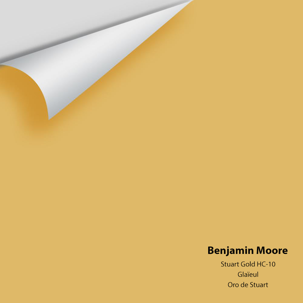 Benjamin Moore - Stuart Gold HC-10 Colour Sample – Centerpoint Paint ...