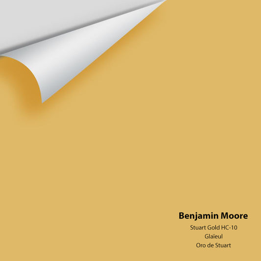 Benjamin Moore - Stuart Gold HC-10 Colour Sample