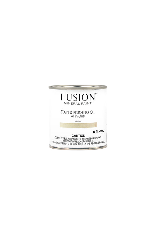 Fusion Stain and Oil All in One Finish-white