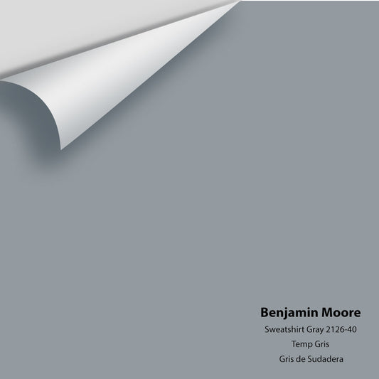 Benjamin Moore - Sweatshirt Gray 2126-40 Colour Sample