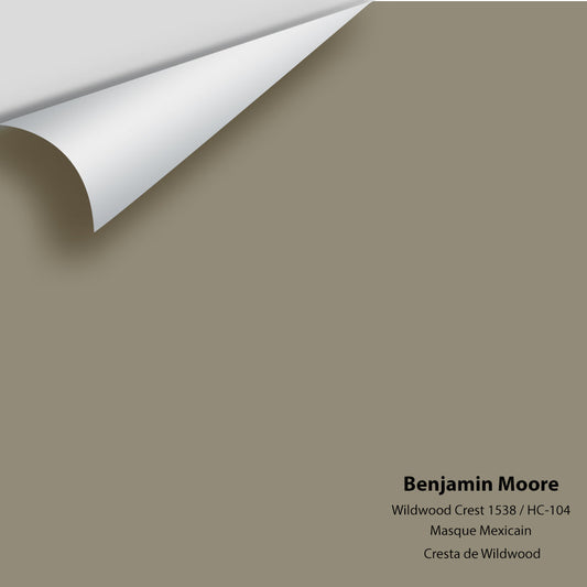 Benjamin Moore - Wildwood Crest 1538 Colour Sample