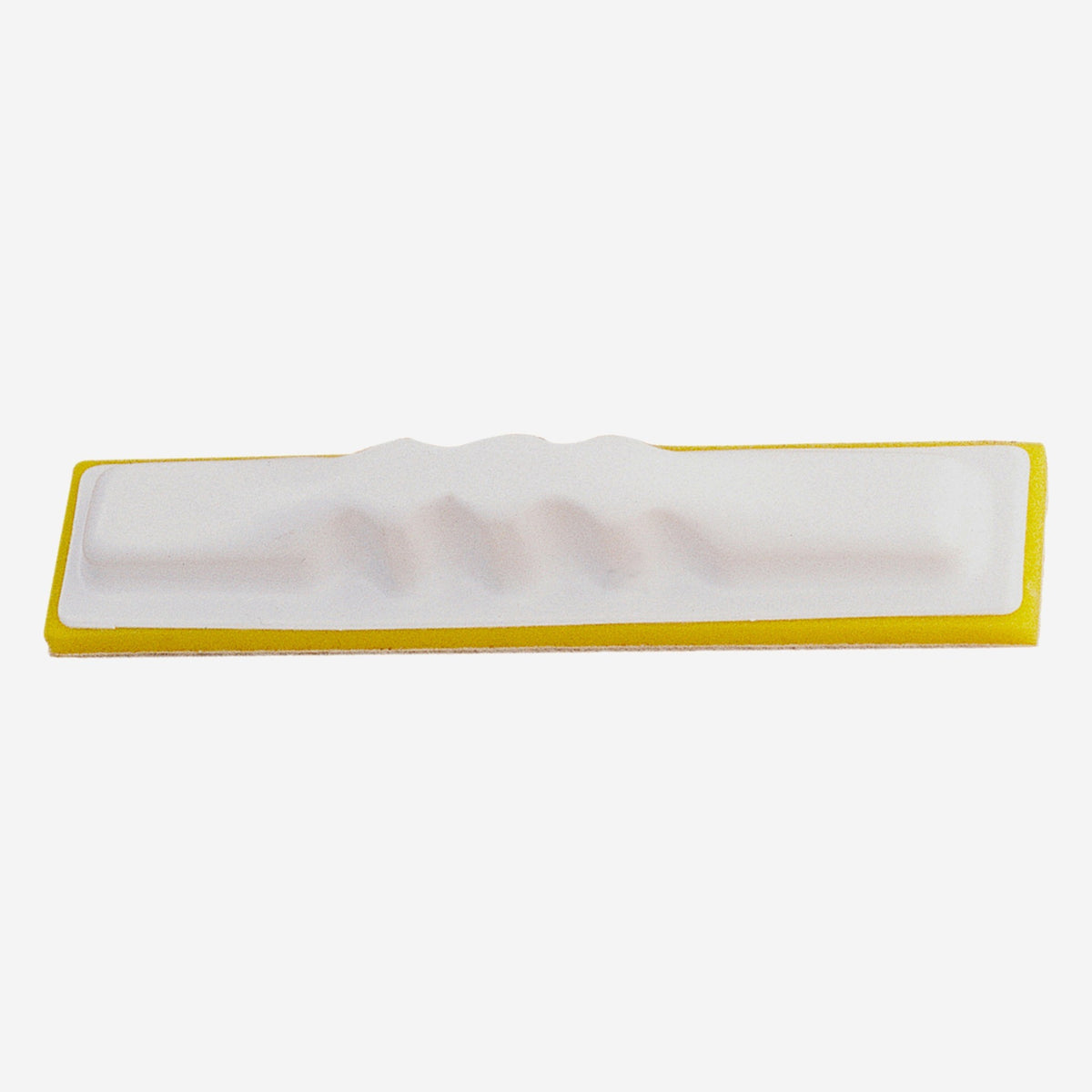 A. Richard 11500 wallpaper smoother, white plastic blade with yellow edge, 11-1/2 by 2-1/4 inches