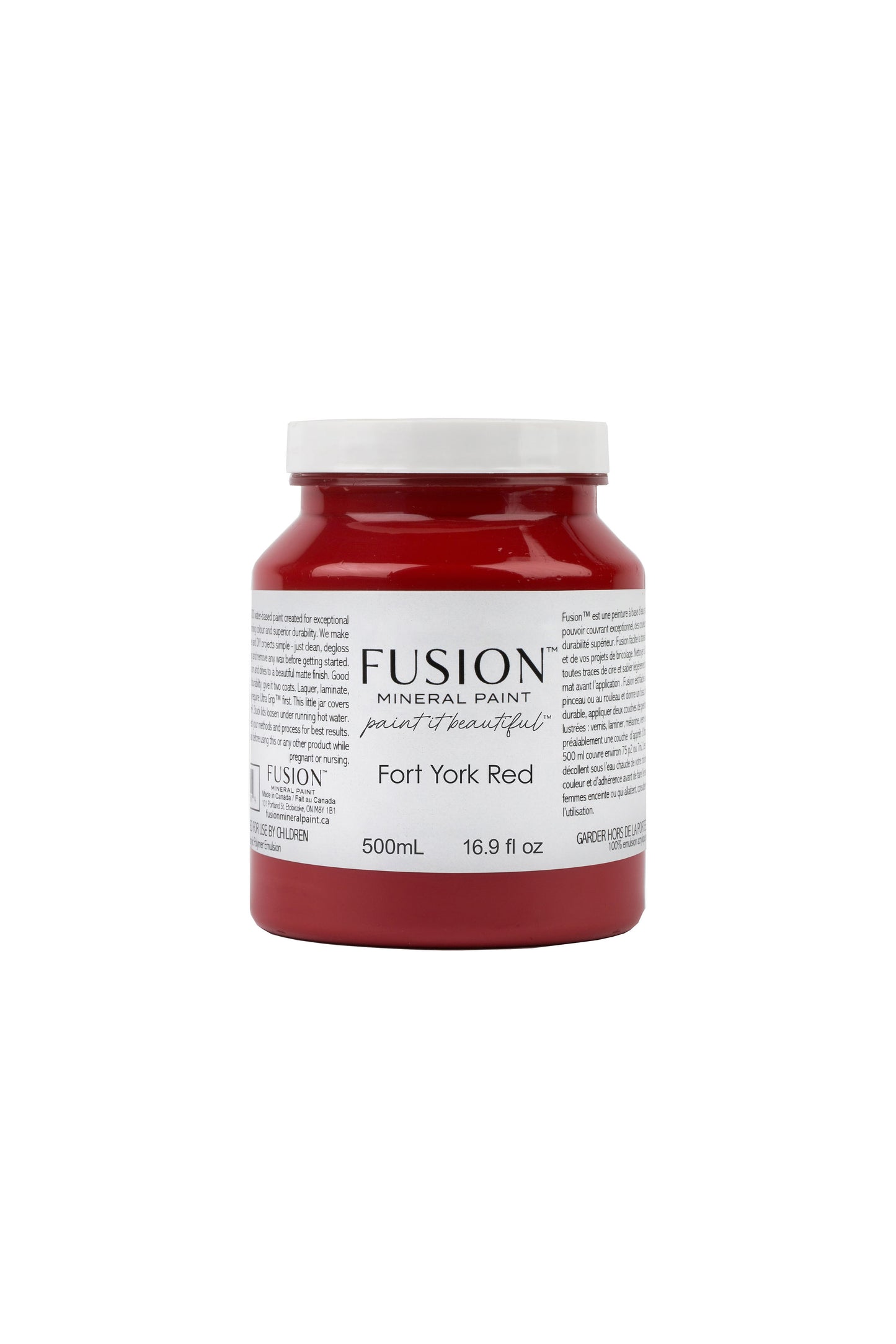 Fusion Mineral Paint-Fort York Red