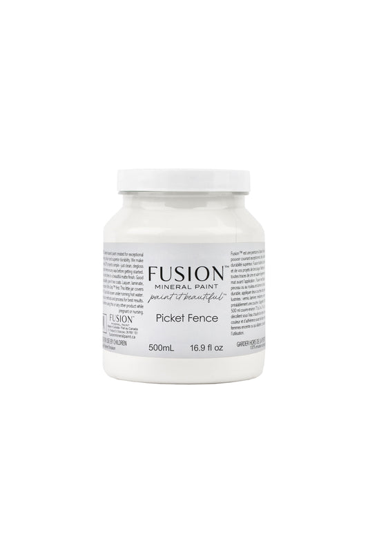 Fusion Mineral Paint-Picket Fence