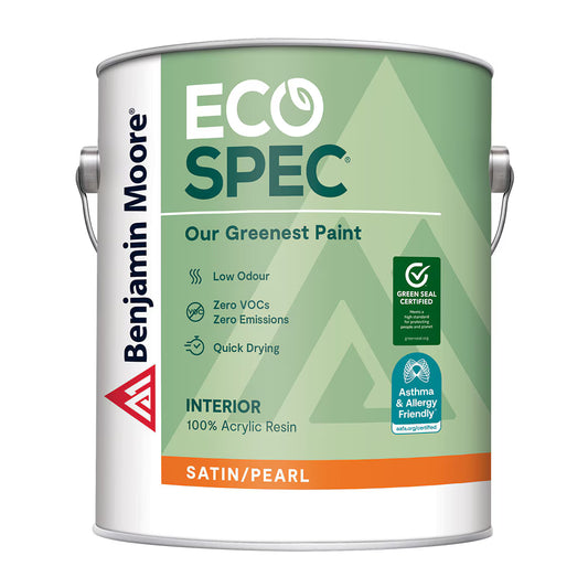 Eco Spec -Interior Pearl Finish Y375 greenest and lowest odour paint that meets or exceeds strict environmental and performance criteria