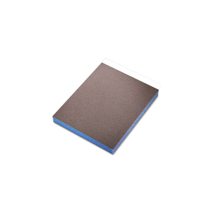 Sia Flex ultrafine grit sanding pad, blue foam block for smoothing between paint coats
