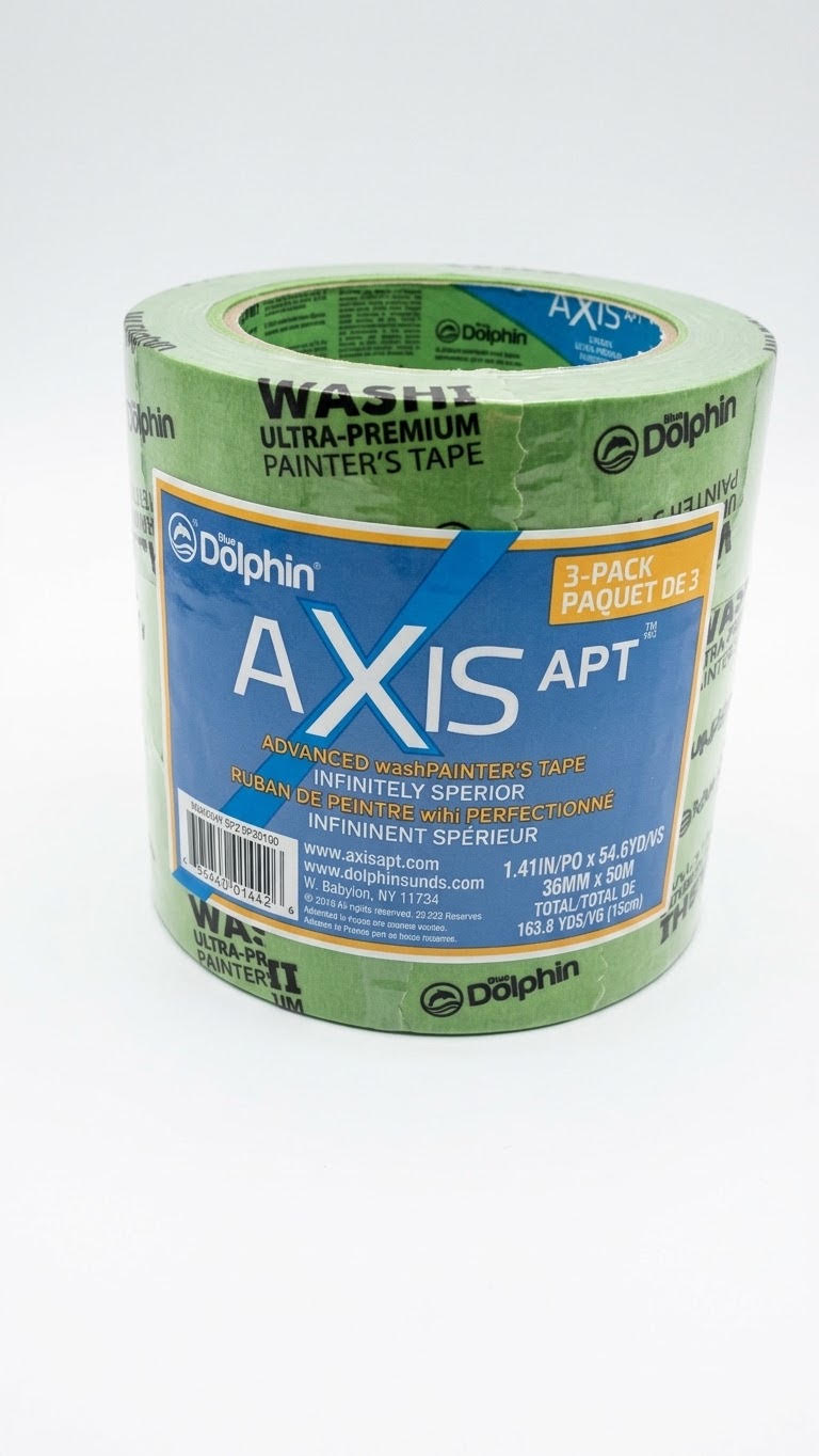 Blue Dolphin AXIS APT Ultra-Premium Painters Tape (3Pack)